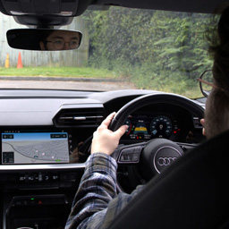 StreetSafe Driving School student learning to drive during a standard driving lesson